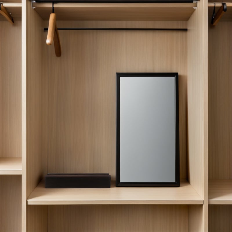 Mirror Support Stand: Freestanding Picture Frames Base Bracket Holder for Mirrors Photo Frames Dressing Rooms Home Offices - Image 5