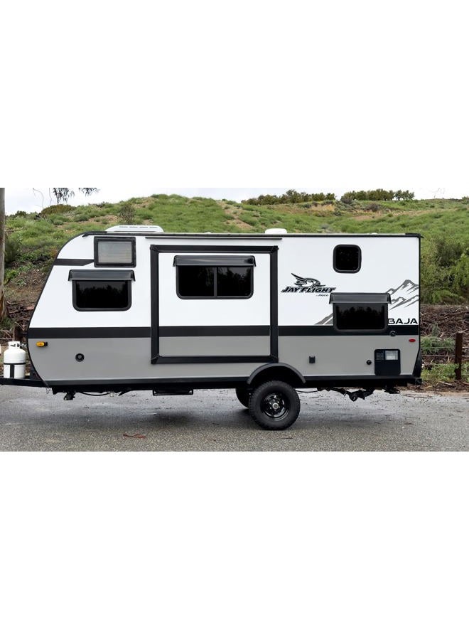 GT Styling RainBlade RV Window Deflector and Sun Visor (Fits 36-42 inch wide window) - Image 5