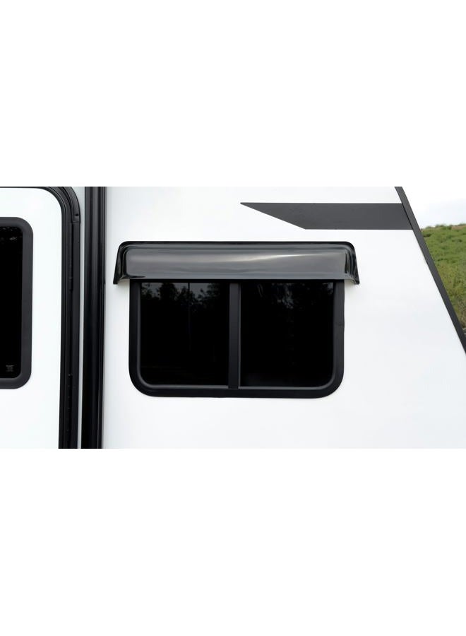 GT Styling RainBlade RV Window Deflector and Sun Visor (Fits 36-42 inch wide window) - Image 4
