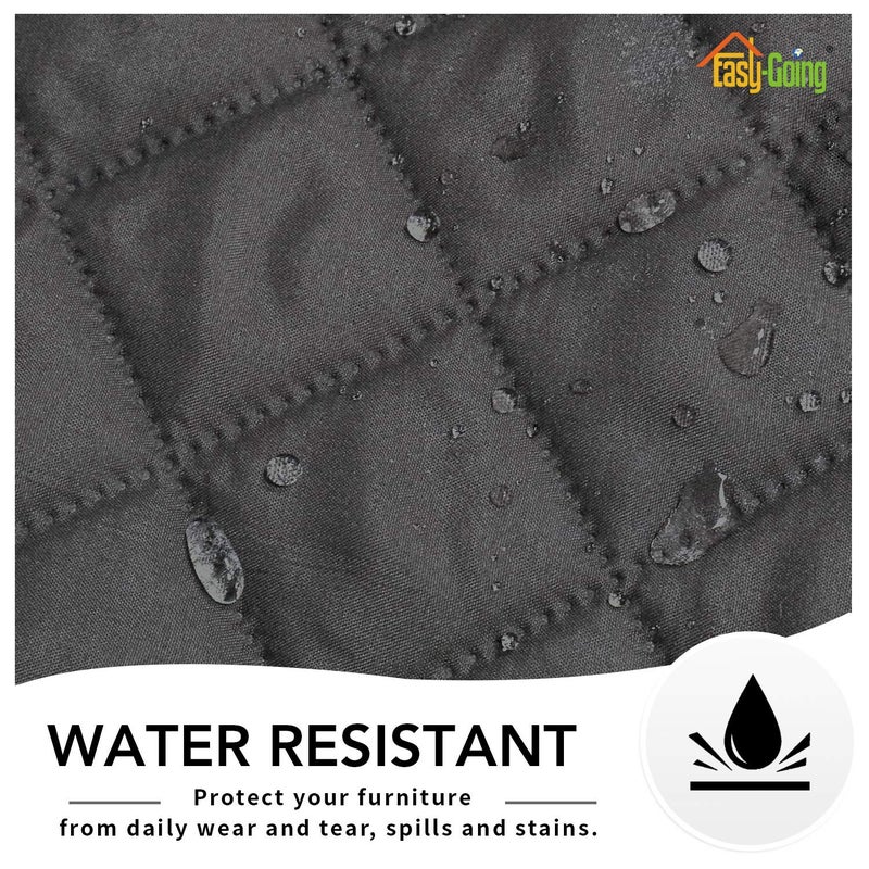 إيزي-جوينج غلاف كرسي كبير الحجم كبير الحجم غلاف الأريكة قابلة للانعكاس غطاء أريكة لوقاية الأثاث المقاومة للماء غرفة المعيش - Image 4