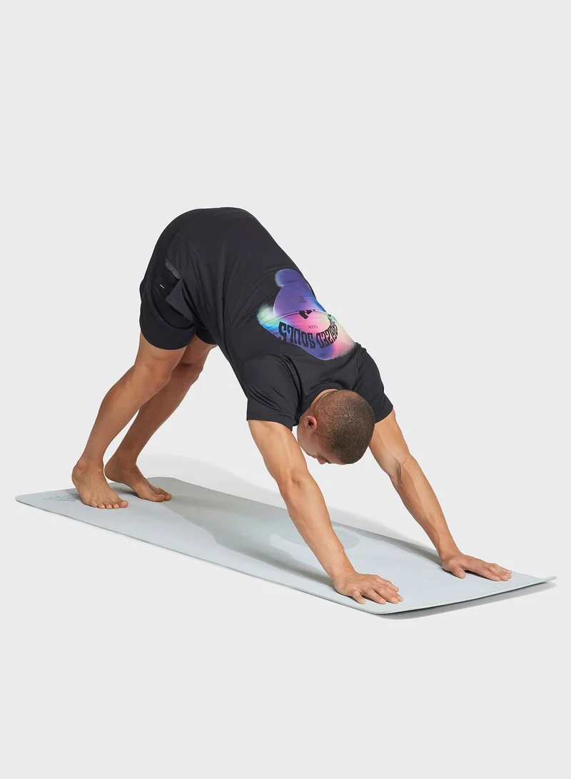 Adidas Logo Yoga T-Shirt