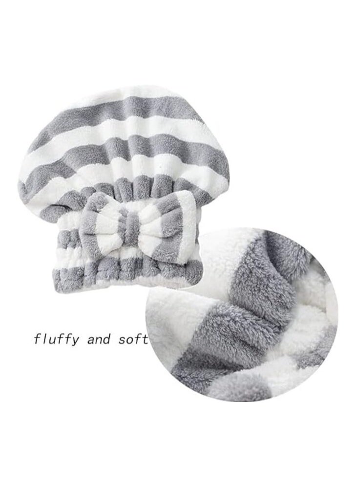 MIRFA Microfiber Hair Drying Towel Cap  - Image 3