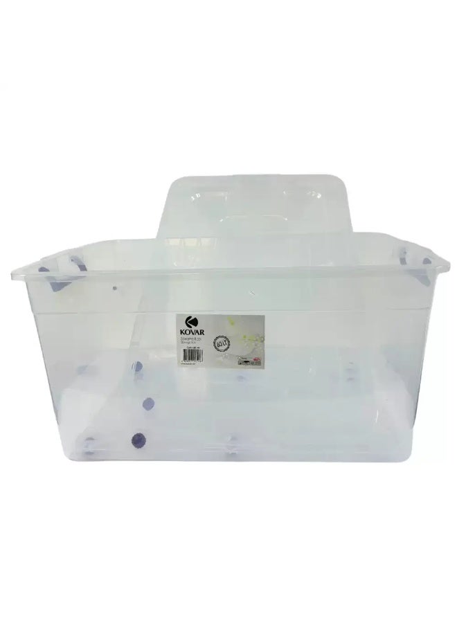 kovar Kovar Premium Storage Box 80Ltr With Lockable Lid And Wheels  - Image 1