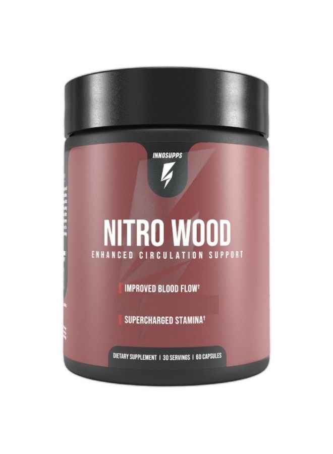 INNOSUPPS Inno Supps Nitro Wood 60 Capsules - Image 1