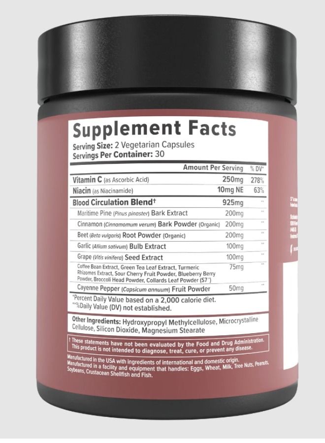 INNOSUPPS Inno Supps Nitro Wood 60 Capsules - Image 2