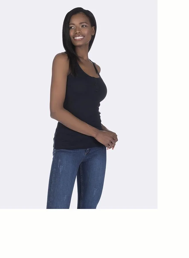 FELIX HARDY Blue Sleeveless Tank Top for Women | Best Price UAE