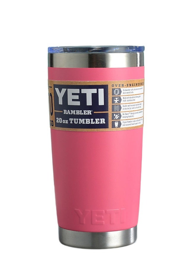 يتي كوب ستانلس ستيل معزول بالتفريغ، سعة ٢٠ أونصة، مع غطاء MagSlider، للمشروبات الساخنة والباردة، خالٍ من مادة BPA. - Image 1