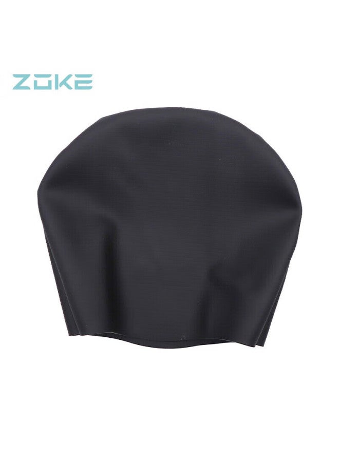 Zoke Silicone Swim Cap, Uni, Comfortable, Waterproof, Non-binding, Solid Color, Versatile, 620503203-1 - Image 5