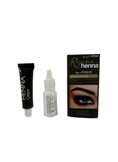 Ryana Professional Henna Cream For Eyebrows Black 30ml 