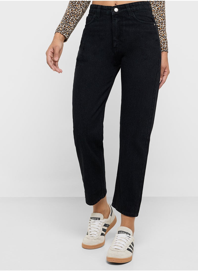 Ginger High Rise Staight Fit Jeans  - Image 2