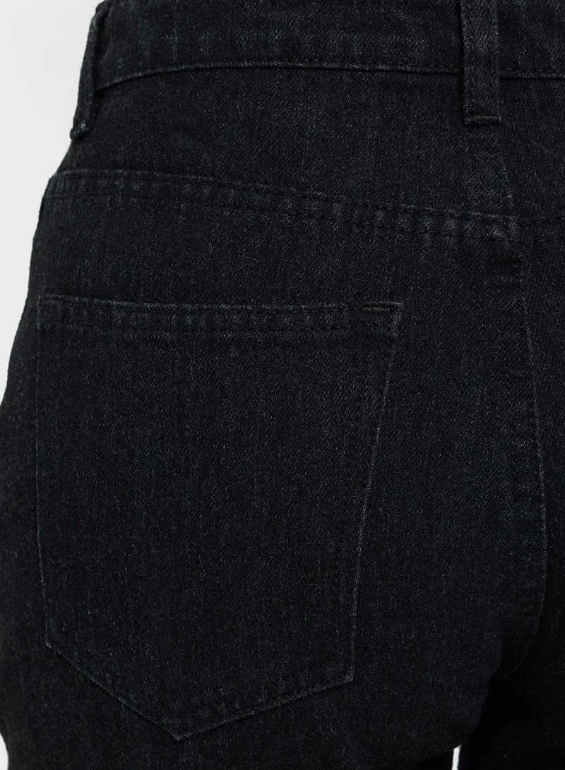 Ginger High Rise Staight Fit Jeans
