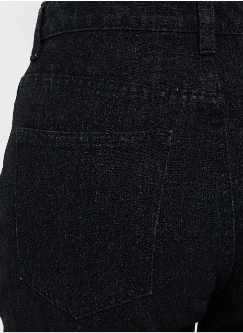 Ginger High Rise Staight Fit Jeans  - Image 5