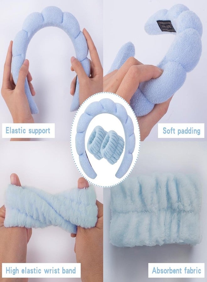 JICOOT Lymphatic Contour Face Brush & Spa Headband Combo for Women | Jawline, Chin & Neck Sculpting | Face Wash Headband with Wrist Bands | Reduces Puffiness, Lifting & Glow | Skincare Tool with Travel Case - Image 5