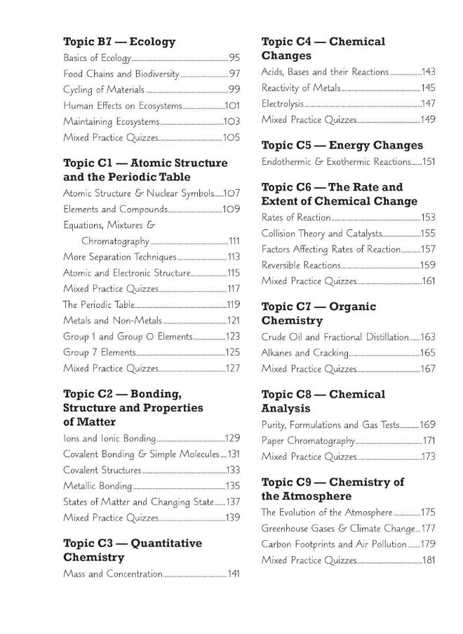 null - Coordination Group Publications Ltd (CGP) GCSE Combined Science AQA Knowledge Retriever - Foundation - Image 1