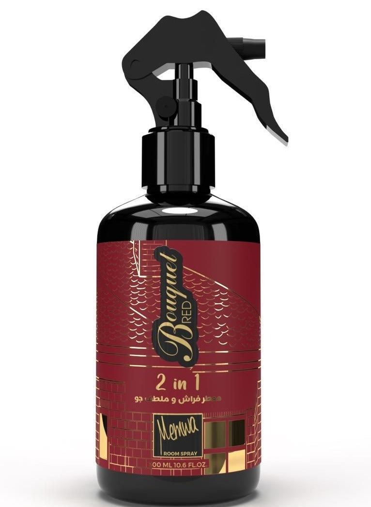 معطر جو وفراش وملطف جو 2في1 برائحة بكرات 300مل