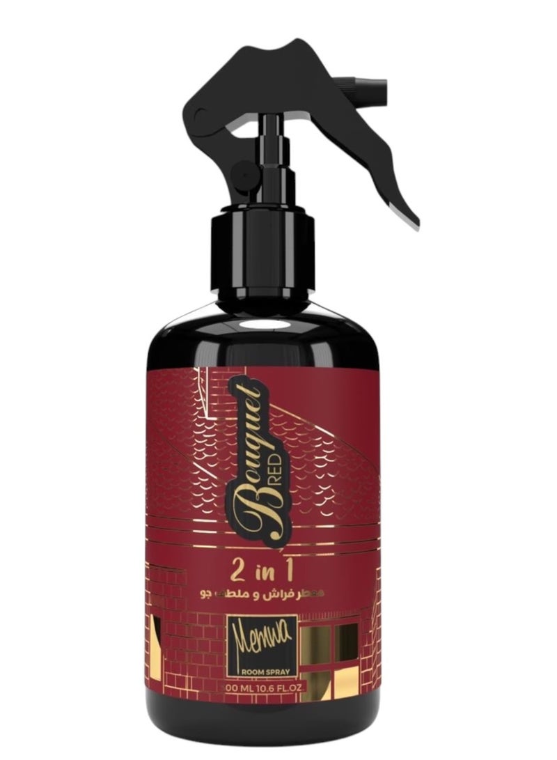 ميموا معطر جو وفراش وملطف جو 2في1 برائحة بكرات 300مل - Image 2