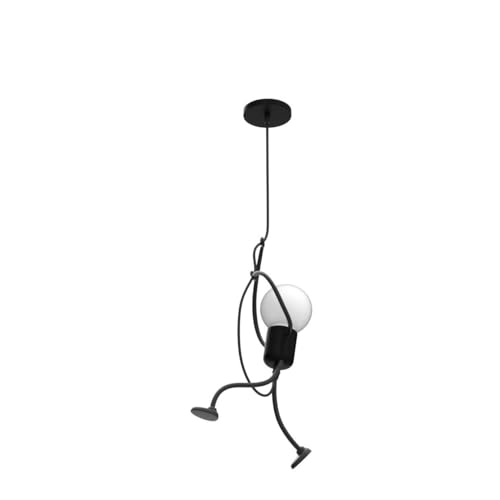 kinis Nordic Black KIN-211 Hanging Lamp/Pendant Lamp/Ceiling Light to Décor Home/Living Room/Bedroom/Office/Dining/Cafe/Restaurants (Pack of 1, Without Bulb) - Image 4