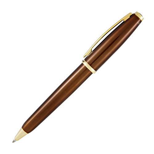 Monteverde USA Aldo Domani Ballpoint Pen Brown Elegant Italian Design Smooth Writing Experience - Image 3