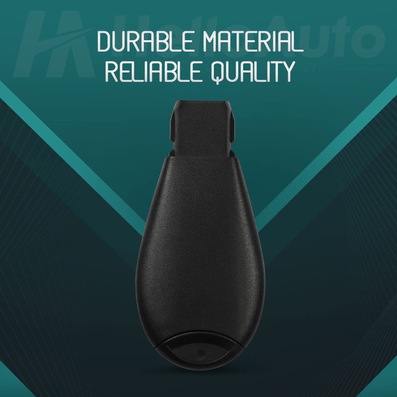 HelloAuto Key Fob for 08-12 Dodge Ram 1500 2500 3500, Fits Dodge Grand Caravan Charger Challenger Durango Remote Key Fob Replacement IYZ-C01C/M3N5WY783X - Image 4