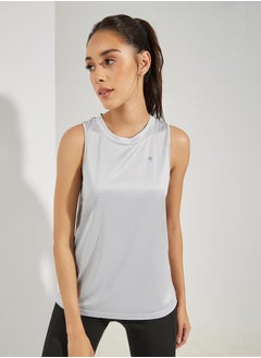 Styli تفاصيل الشعار Racerback Basic Tank  - Image 3