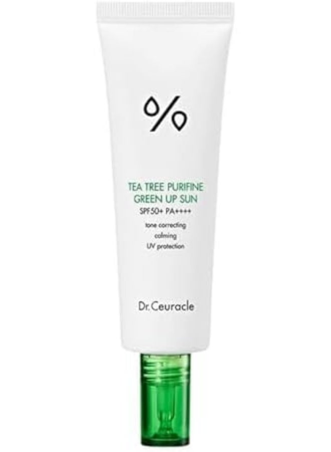 Dr. Ceuracle Dr.Ceuracle TEA TREE PURIFINE GREEN UP SUN 50ml - Image 1