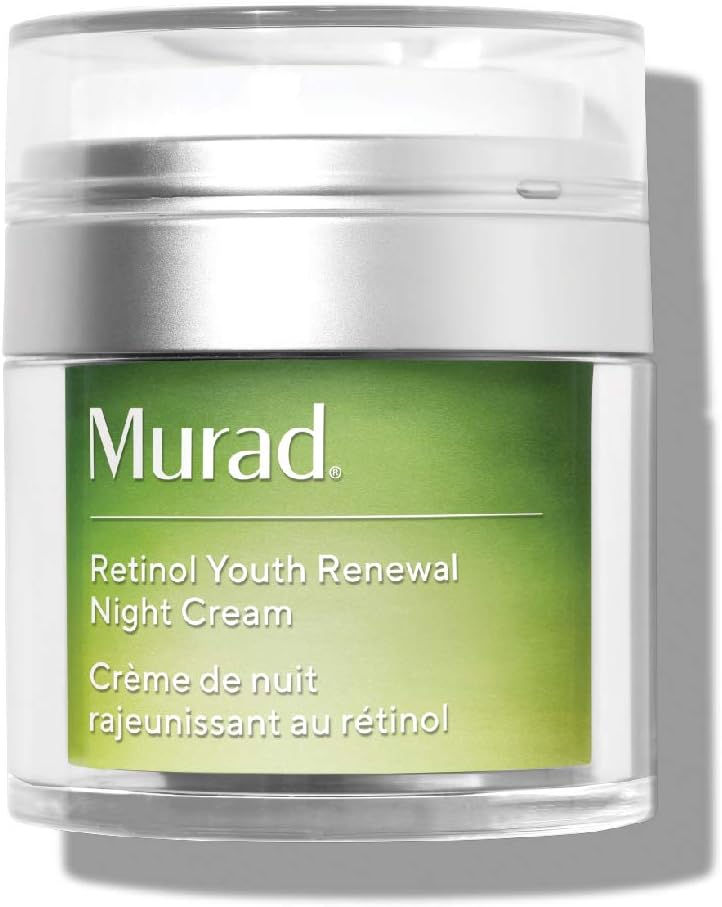 Murad Retinol Youth Renewal Night Cream 50ml - Advanced Anti-Aging Moisturizer for Wrinkles, Fine Lines, and Deep Hydration - Image 1