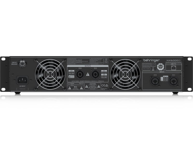 behringer Behringer NX6000D Power Amplifier with DSP - Image 3