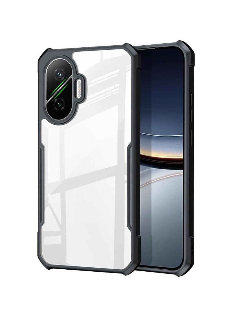 general Redmi Turbo 4 Pro 2025 Case 【4 Corners Airbag】 Redmi Turbo 4 Pro Soft TPU + Hard PC Drop Protection Case - Image 1