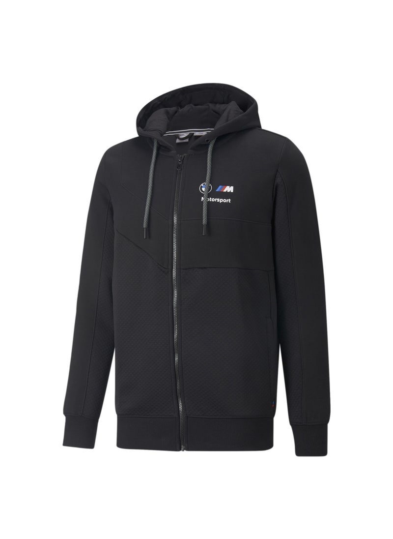 PUMA - BMW M Motorsport Mens Hooded Sweat Jacket - Image 1