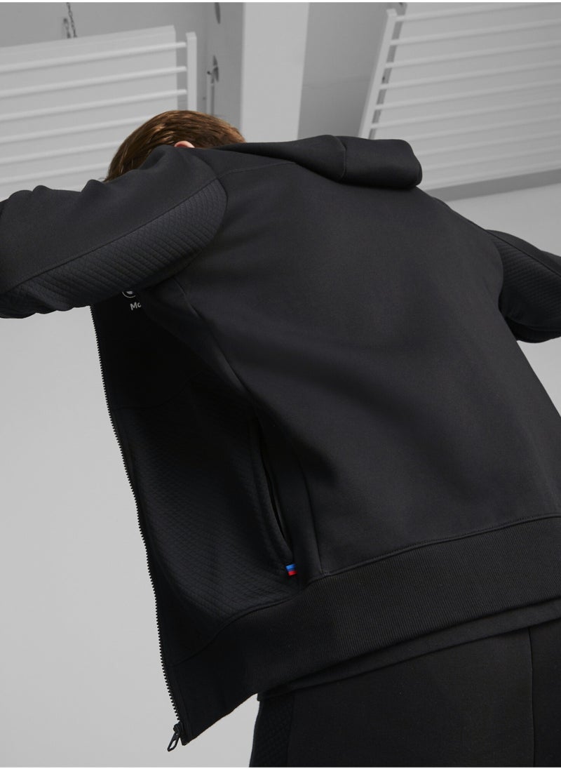 PUMA - BMW M Motorsport Mens Hooded Sweat Jacket - Image 1