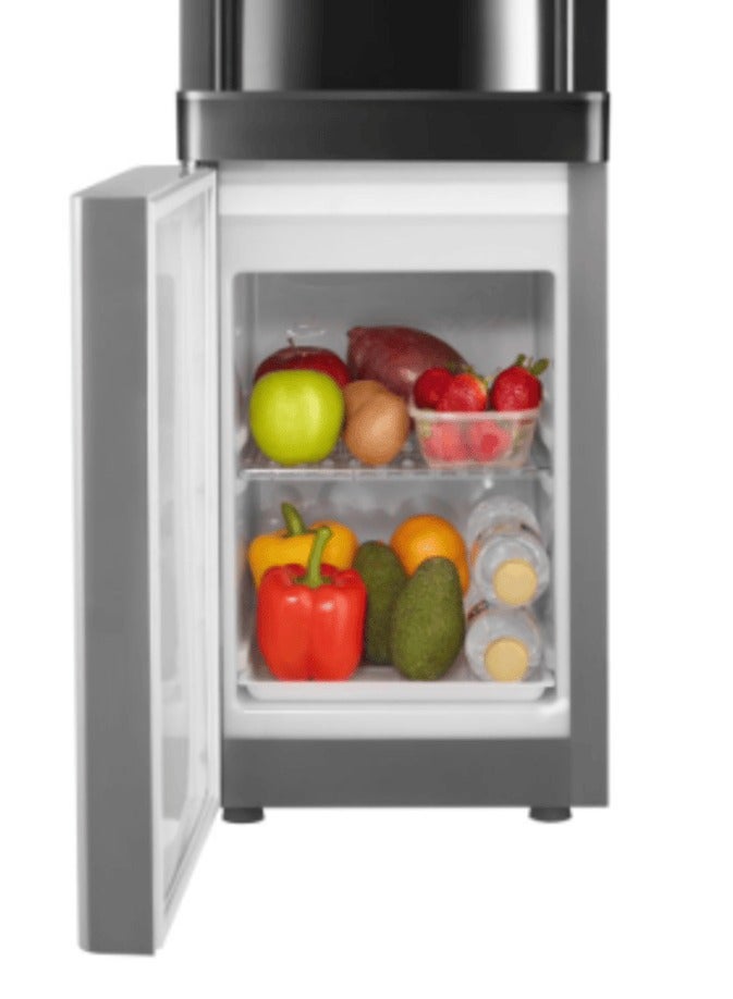 Jack water cooler, 3 taps, cold/hot/lukewarm, silver/black, with bottom cabinet - Image 5