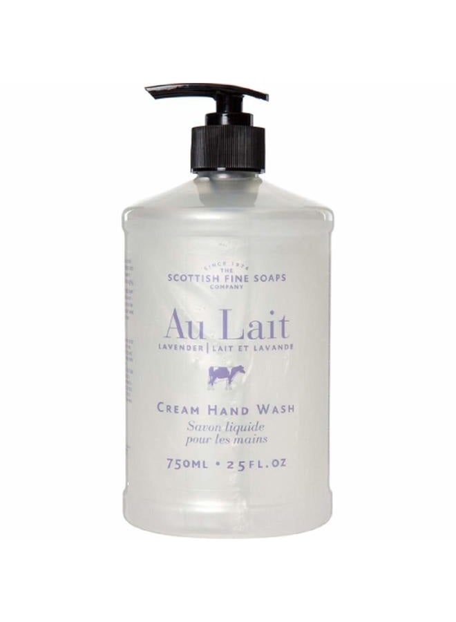 Scottish Fine Soaps Au Lait Lavender Cream Hand Wash 25 FL. OZ.