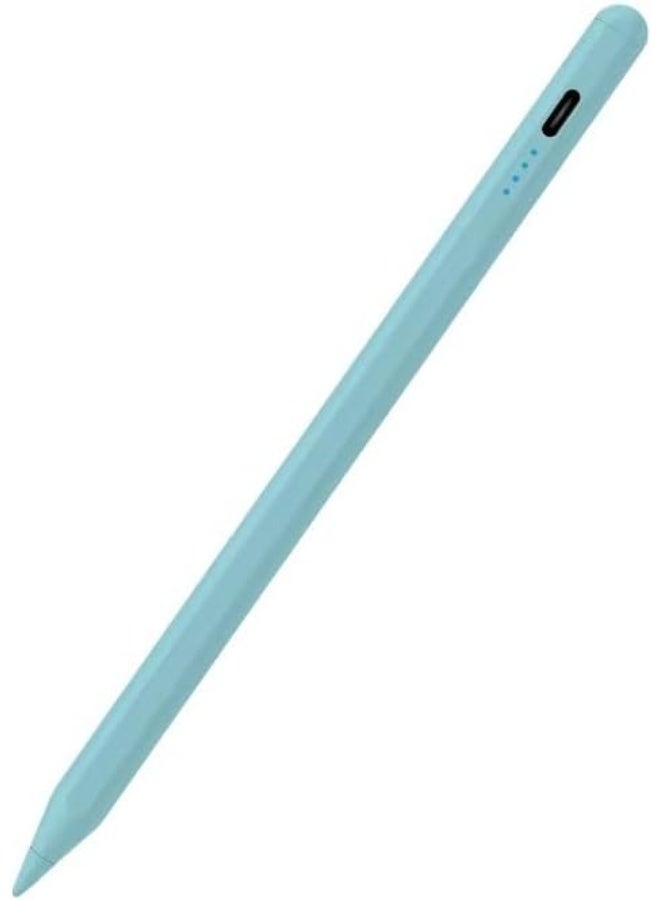 Muzz Stylus Pen for iPad & Tablet, Compatible with iPad Pro 11/12.9 Inch, iPad Air 3rd/4th/6th Gen, iPad 6th/7th/8th Gen, iPad Mini 5th Gen (Blue) - Image 1