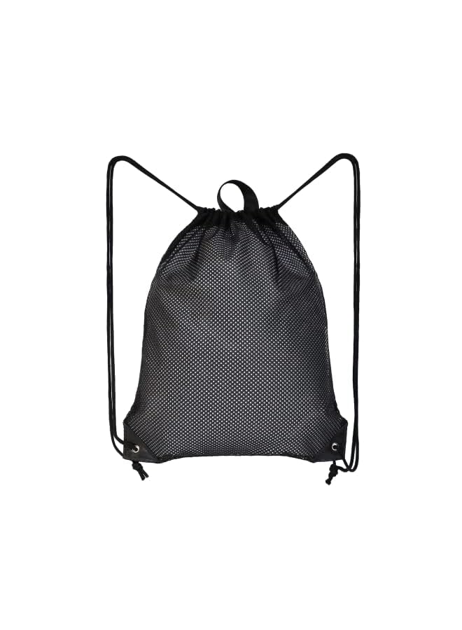 Raxoom Mesh Drawstring Bag with Zipper Pocket Beach Bag for Swimming Gear Backpack Reflective Large Bag Fins for Adults Boys Girls Sports Football Soccer Kickboard Washable Foldable Bag - Image 2