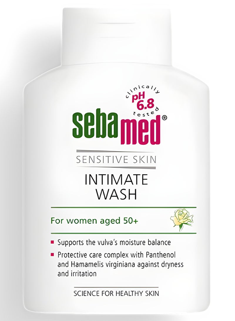 Sebamed غسول حميمي للبشرة الحساسة للنساء فوق 50 عامًا 200 مل - Image 1