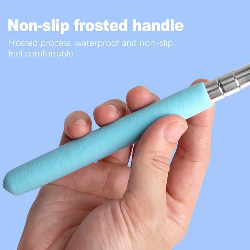 CoguZed 3 Pack Retractable Pointer Stick for Classroom, Extendable Pointing Stick, Ideal for Teachers, Kids Reading, Telescoping Hand Pointer in Blue, Pink, Green - Image 4