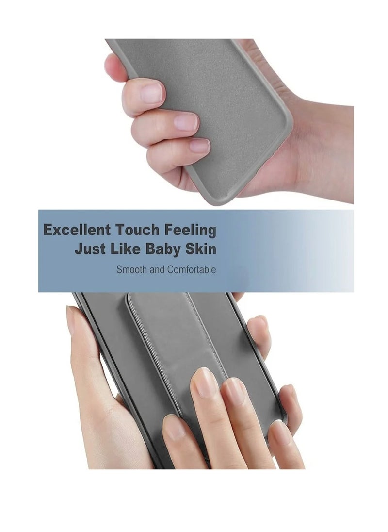 Generic - Case Cover For Apple iPhone 16 Pro With Magnetic Hand Grip 3 in 1 Grey - Image 1
