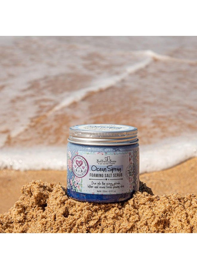 Bella and Bear Bella & Bear Ocean Spray Scrub, No Sulphates, Parabens, No Harmful Chemicals, Cruelty-Free, Vegan-Friendly, Exfoliating, 6.7oz - Image 3