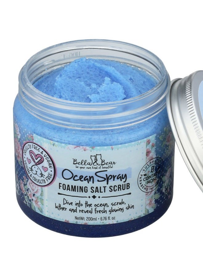 Bella and Bear Bella & Bear Ocean Spray Scrub, No Sulphates, Parabens, No Harmful Chemicals, Cruelty-Free, Vegan-Friendly, Exfoliating, 6.7oz - Image 5