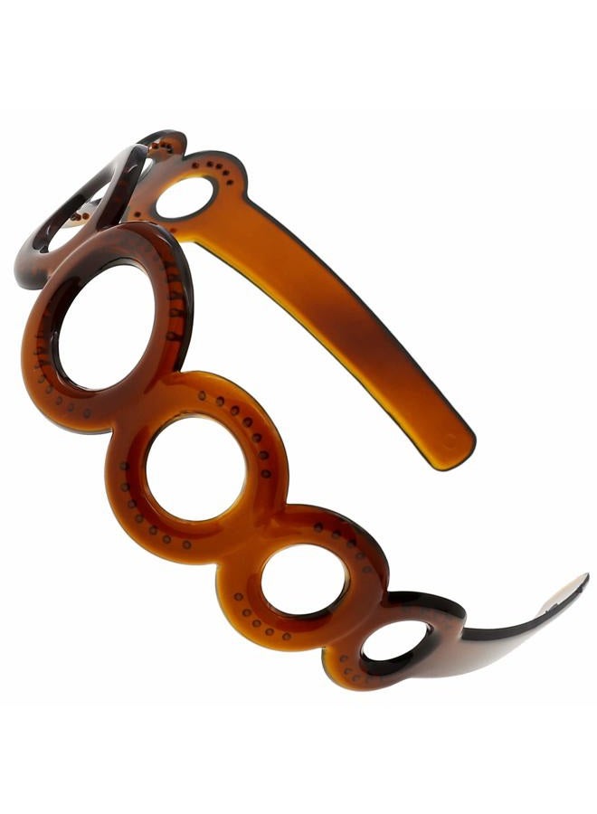 CAMILA Paris MP307 French Headband for Women, Strong Hold Grip Women's Hair Band, Very Flexible, No Slip and Durable Styling Girls Hair Accessories, Made in France with Cellulose - Image 1