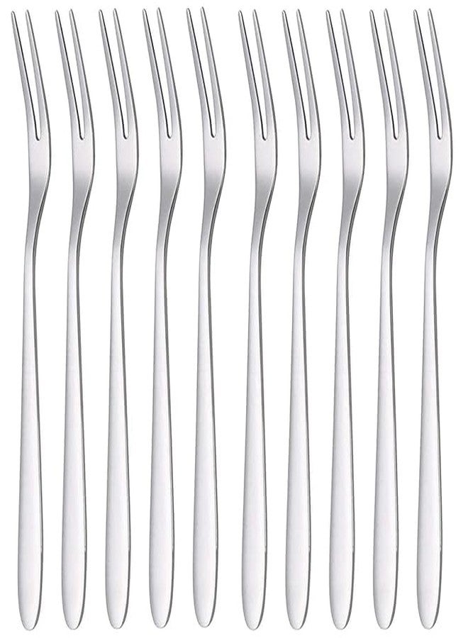 FIKKANI Handheld Fork, Durable It is Easy to Handle Fork for Weddings for Parties for Home Kitchens for Birthdays' (4) - Image 1