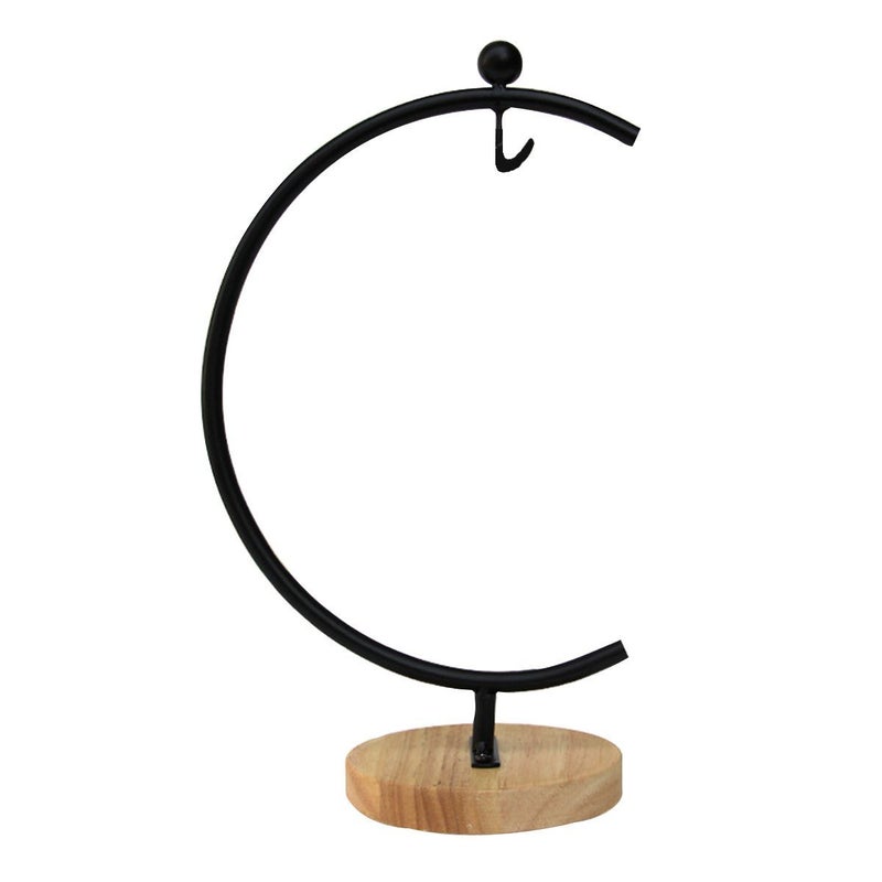 YY YEARCHY Ornament Display Stand Metal Stand Terrarium Air Plant Stand Flower Pot Holder Iron Pothook Stand for Hanging Glass Globe Ball - Image 1