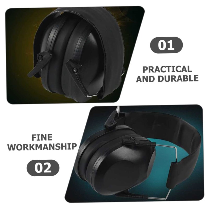 Soundproof Earmuffs For Children Comfortable Noise Blocking Lightweight Ear Protection - Image 4
