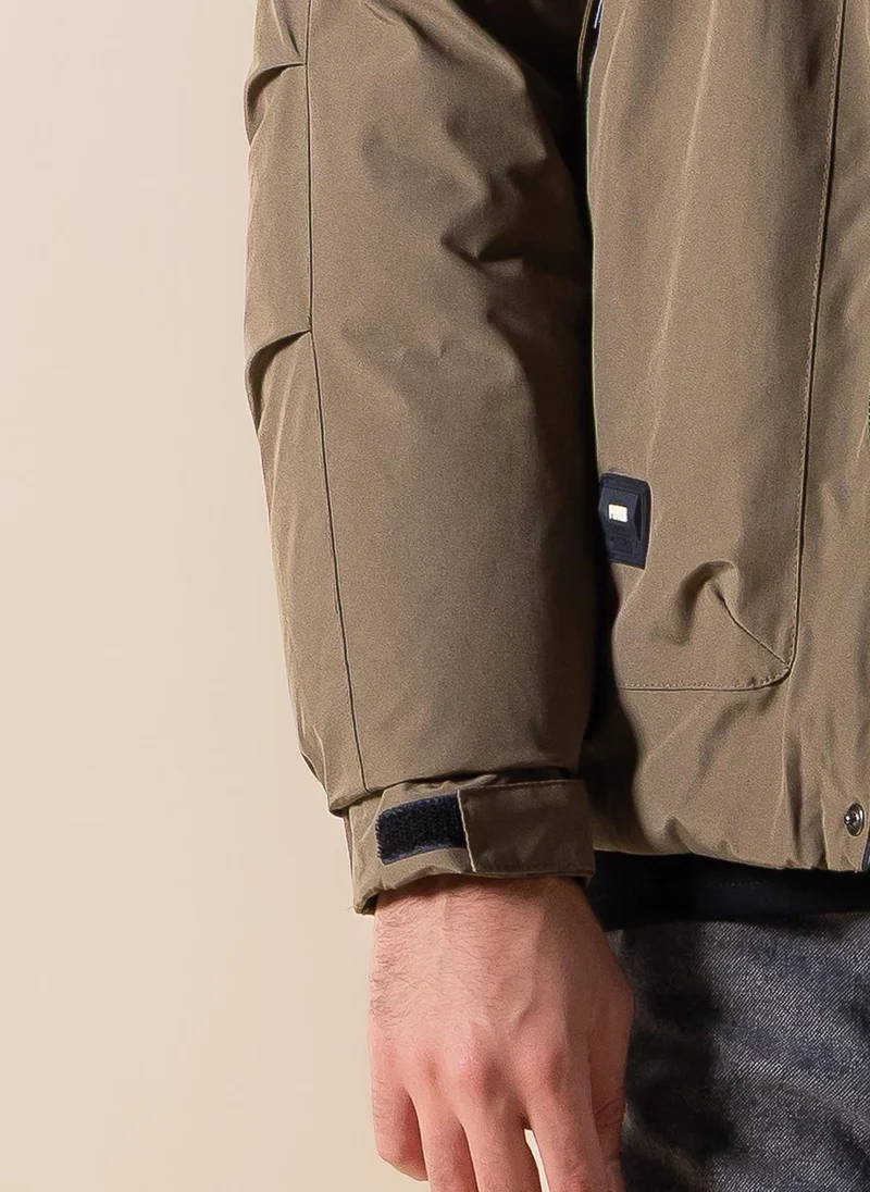 شايبس جاكيت منتفخ بغطاء رأس