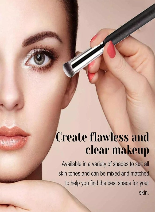 Talzpro Colored Clay CC Undereye Corrector, Under Eye Concealer with Brush, Dark Circle Defense, Under Eye Color Corrector for Dark Circles (Medium-Tan Peach, with brush) - Image 3