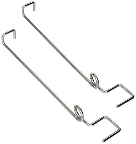 RoadPro V-9009 Chrome Windshield Wiper Huggies Windshield Wiper Blade Tension Rods to Improve Blade Function for Truck RV Bus SUV (Pack of 2) - Image 1