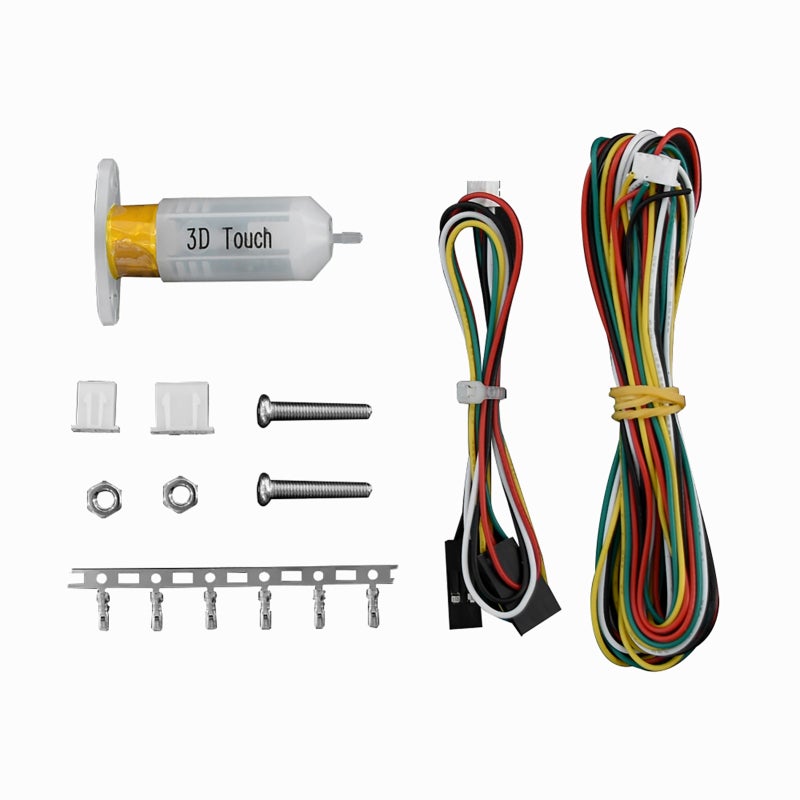 3D Touch Sensor: White Hall-Effect Auto Leveling Sensor - Intelligent Z-Axis Compensation Accurate Measurement 3D Printer Accessories for Reprap Mk8 3D Printers - Image 1