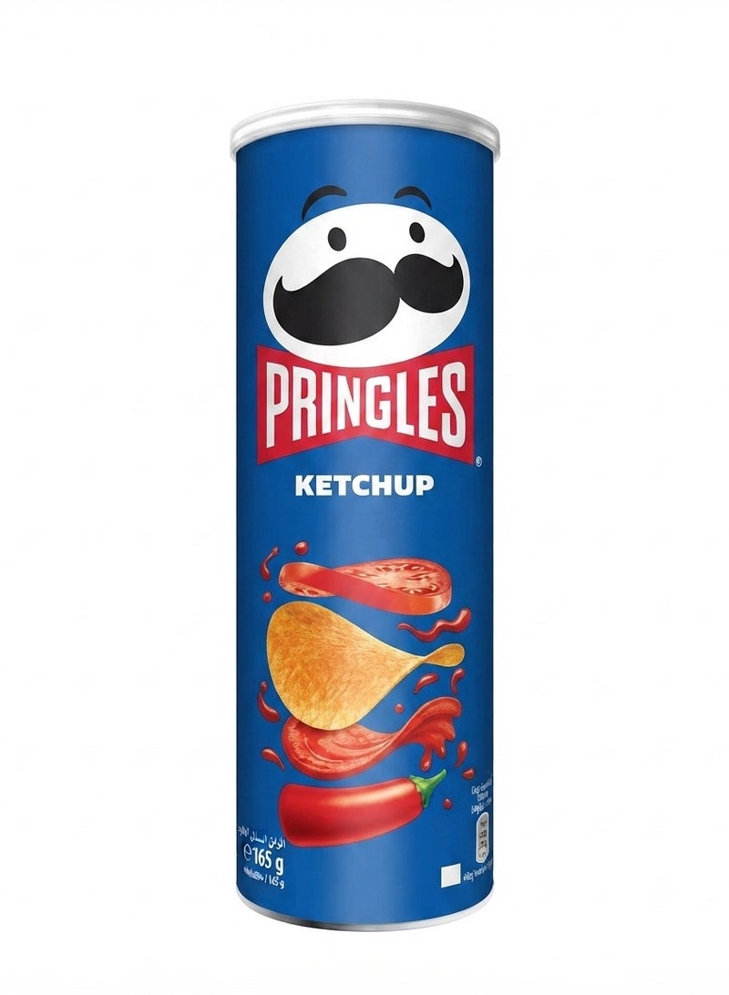 برينجلز علبة شيبسي برينجلز بنكهة الكاتشب - 165 جرام - Image 1