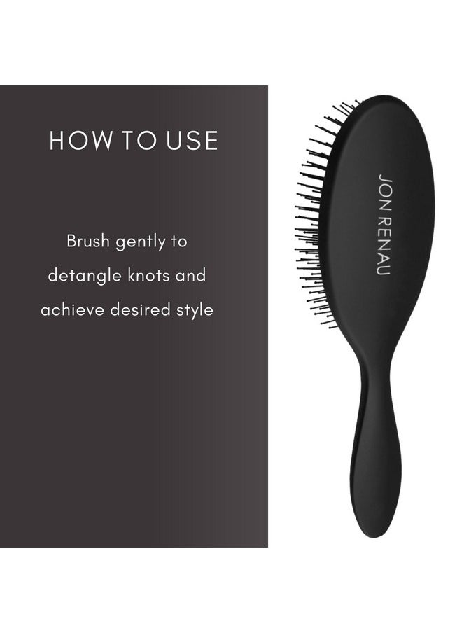 Jon Renau Paddle Brush For Human Hair And Synthetic Wigs 