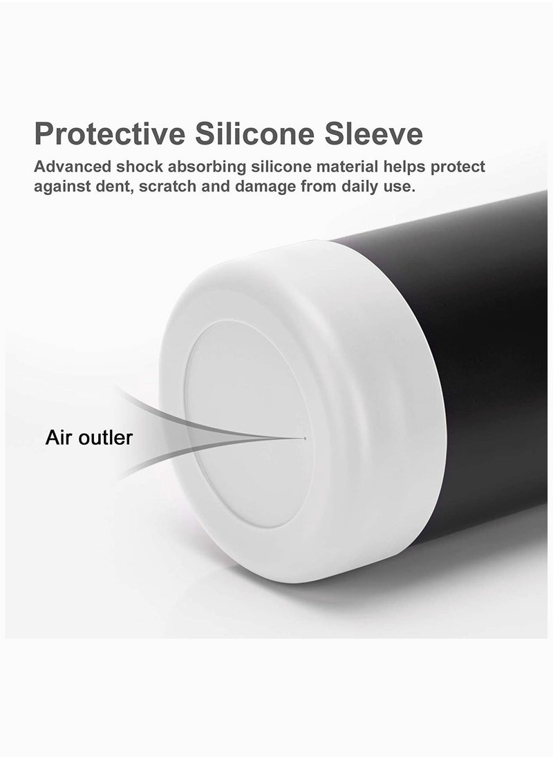 Excefore - Hydro Flask Boot Hydro Sport Water Bottles Flask Anti-Slip Bottom Sleeve Cover Compatible With Hydro Flask And More Water Bottles Anti-Slip Bottom Sleeve Cover White Color - Image 1
